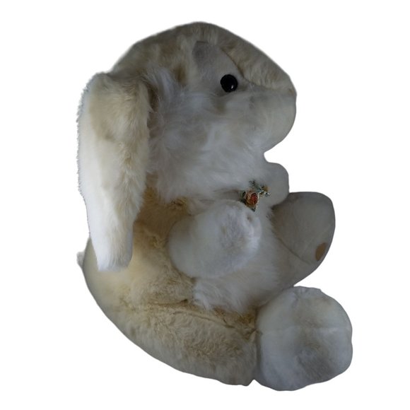 Vintage Ensemble Bunny Rabbit 1992 Easter Plush Stuffed Soft 20" Tall Polyester - Picture 4 of 14